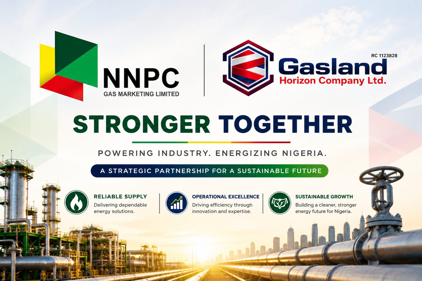NNPC Gas Marketing Limited and Gasland Horizon Company Limited: a strategic partnership powering industry and energizing Nigeria